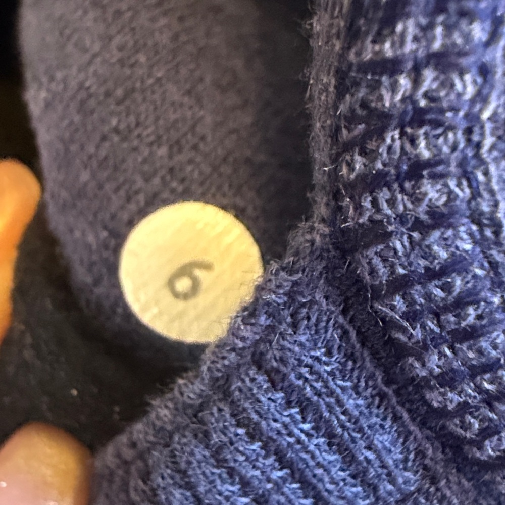 Lululemon Scuba Hoodie II Heathered Denim Majestic / Black - 6 - Picture 6 of 8